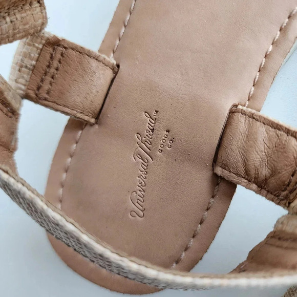 Universal Thread Women's Sandals Strappy Slide Beige Ankle SZ 7 - Picture 8 of 10